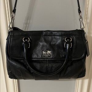 Coach Black Leather Bag